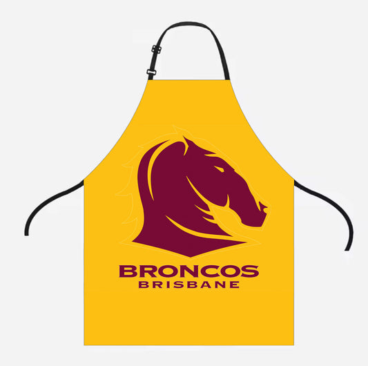 Brisbane Broncos Bbq & Kitchen Apron
