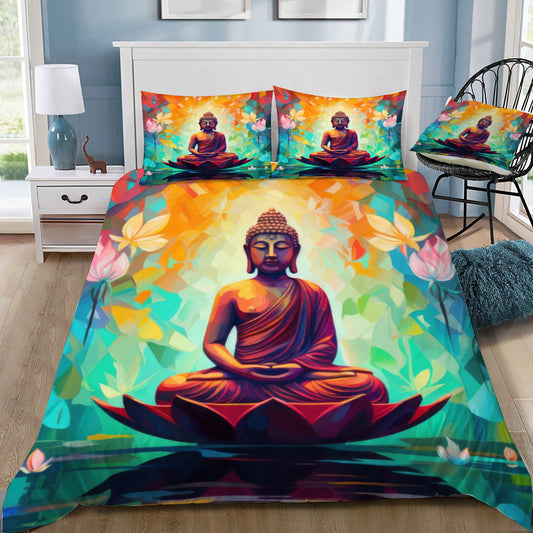 Buddha no.2, Doona / Duvet Cover and 2 Pillow Slips