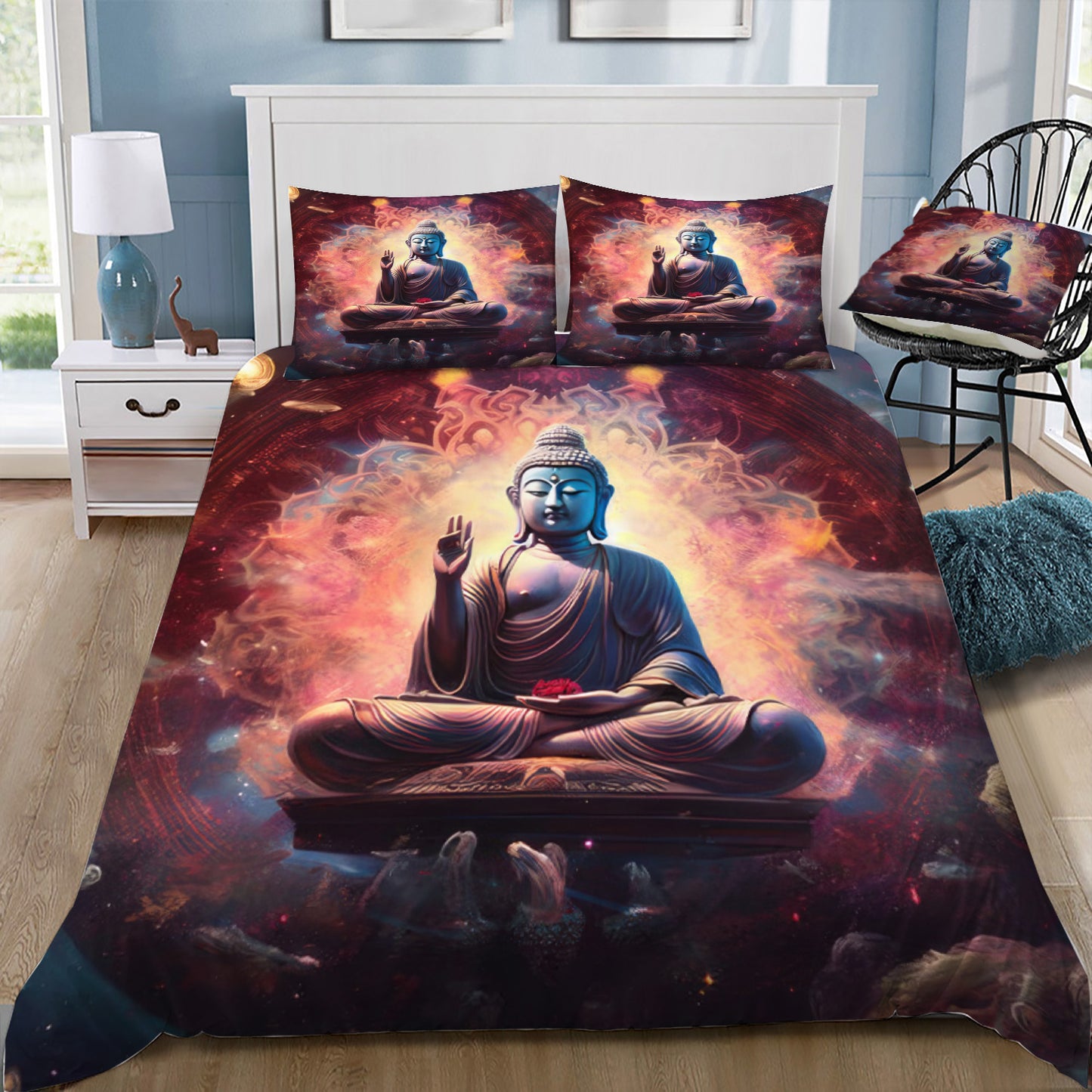 Buddha no.3, Doona / Duvet Cover and 2 Pillow Slips