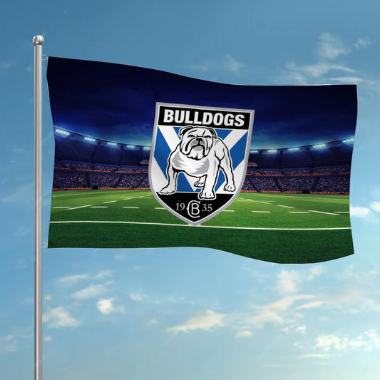 NRL Canterbury Bulldogs Rugby League Flag
