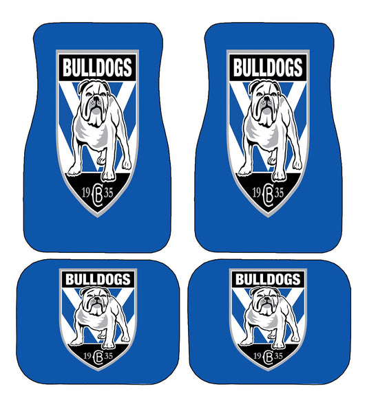 Canterbury Bulldogs NRL Car Floor Mats