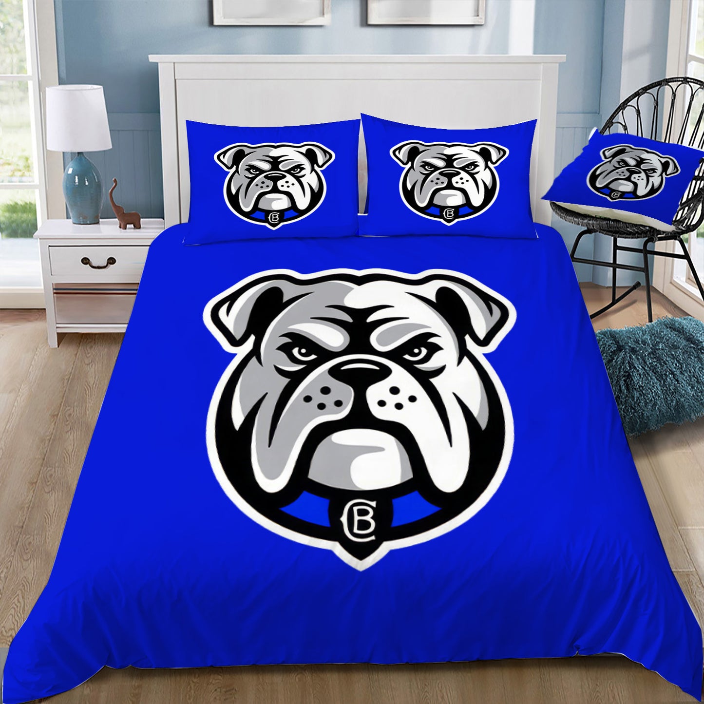 NEW LOGO Canterbury Bulldogs Doona / Duvet Cover and 2 Pillow Slips