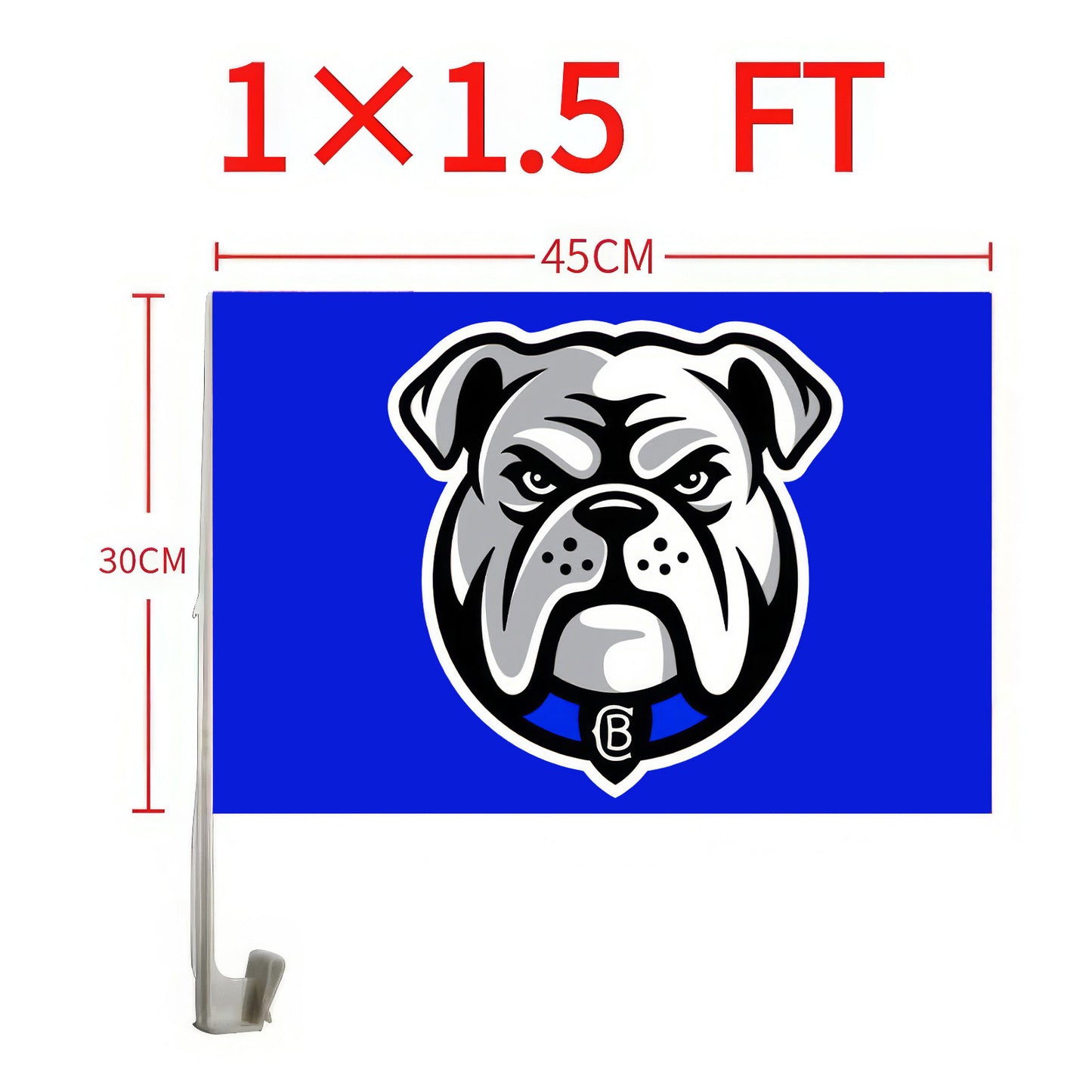 NEW LOGO Canterbury Bulldogs Car Flag/s