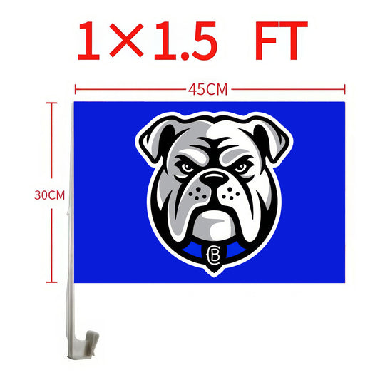 NEW LOGO Canterbury Bulldogs Car Flag/s