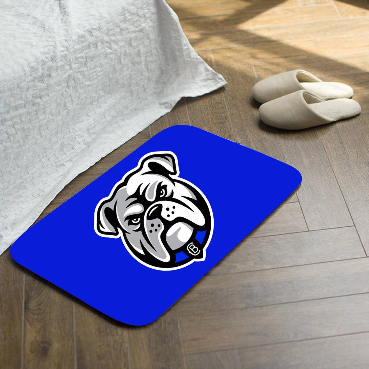 NEW LOGO Canterbury Bulldogs NRL Shower / Bath Mat