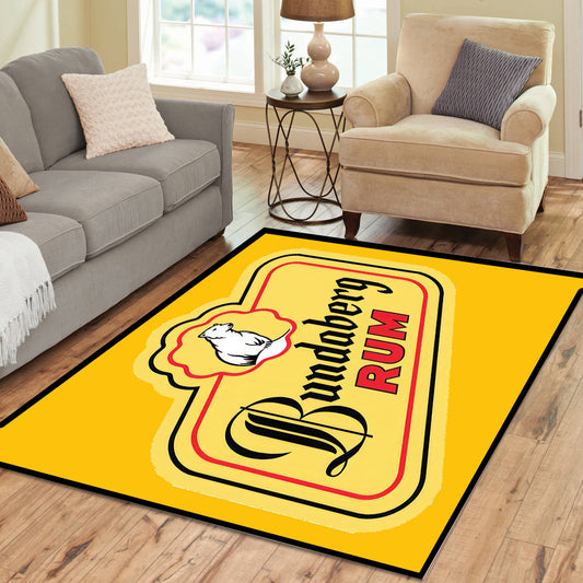 Bundy Bundaberg Rum Rectangle Rug