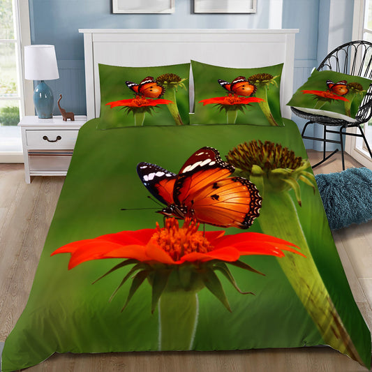 Butterfly 2 Doona / Duvet Cover and 2 Pillow Slips