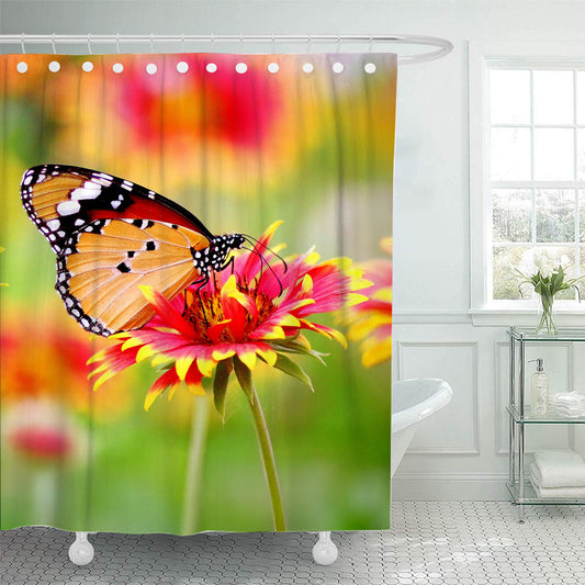 Butterfly Shower Curtain