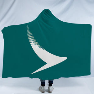 Cathay Pacific Airlines Hooded Blanket