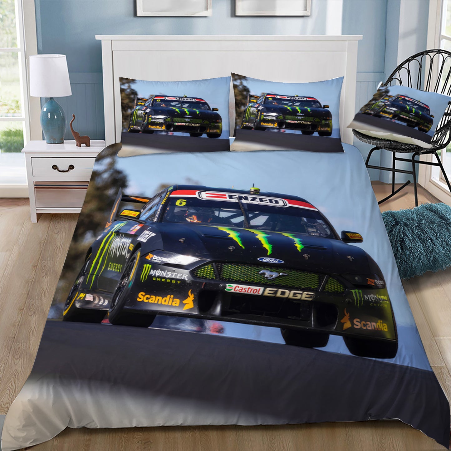 Cam Waters Supercars At Bathurst Doona / Duvet Cover and 2 Pillow Slips