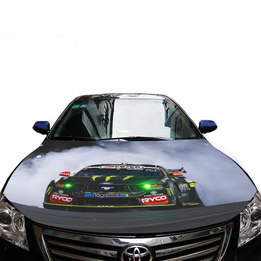 Cam Waters Supercars Win Burnout Bonnet Logo For Cars & 4Wd`s