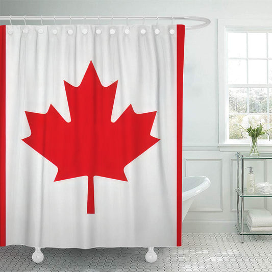 Canada Flag Shower Curtain