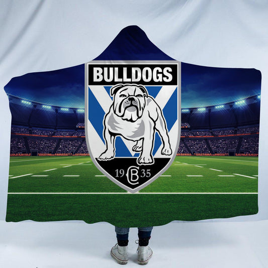 Canterbury Bulldogs Hooded Blanket