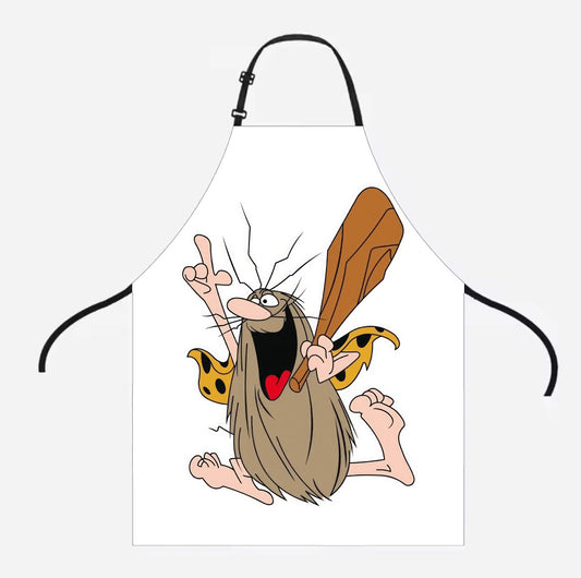 Captain Caveman 2 Bbq & Kitchen Apron