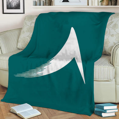 Cathay Pacific Logo Fleece Throw Blanket