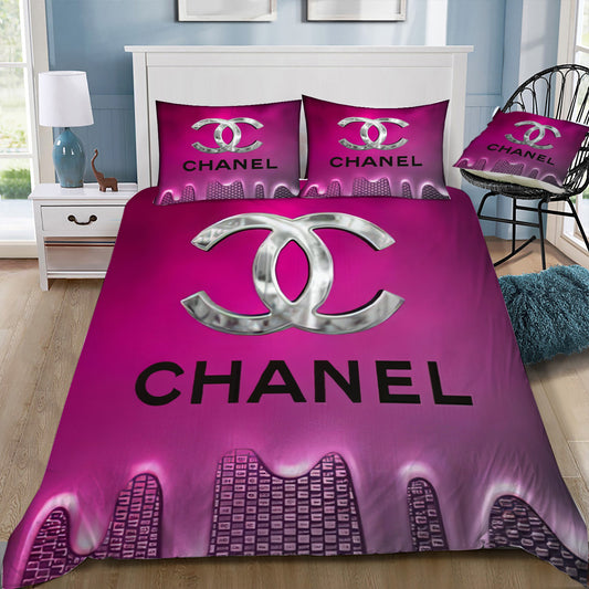 Chanel 2  Doona / Duvet Cover and 2 Pillow Slips
