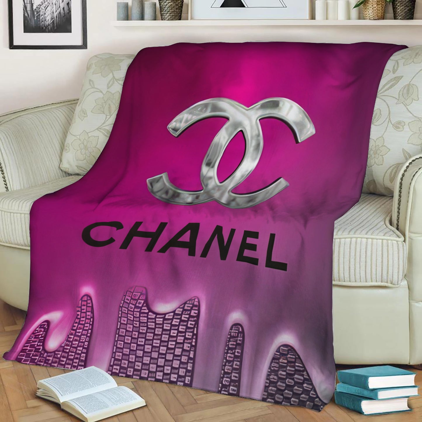 Chanel 2 Fleece Throw Blanket