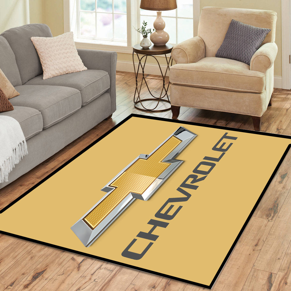 Chevrolet Supercars Racing Rectangle Rug
