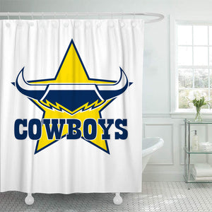 North Queensland Cowboys Shower Curtain