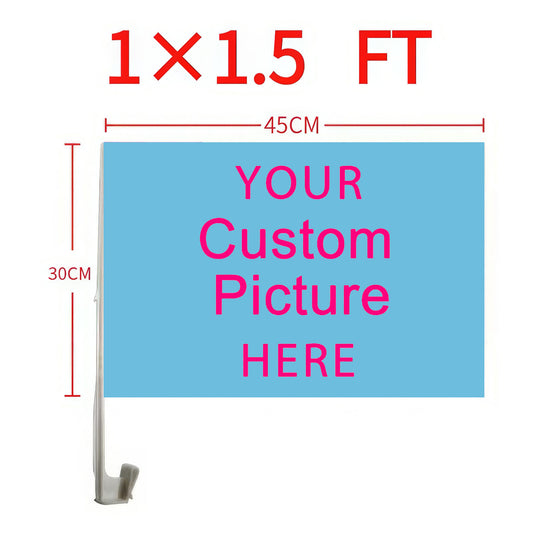 Create Your Own Custom Car Window Flag
