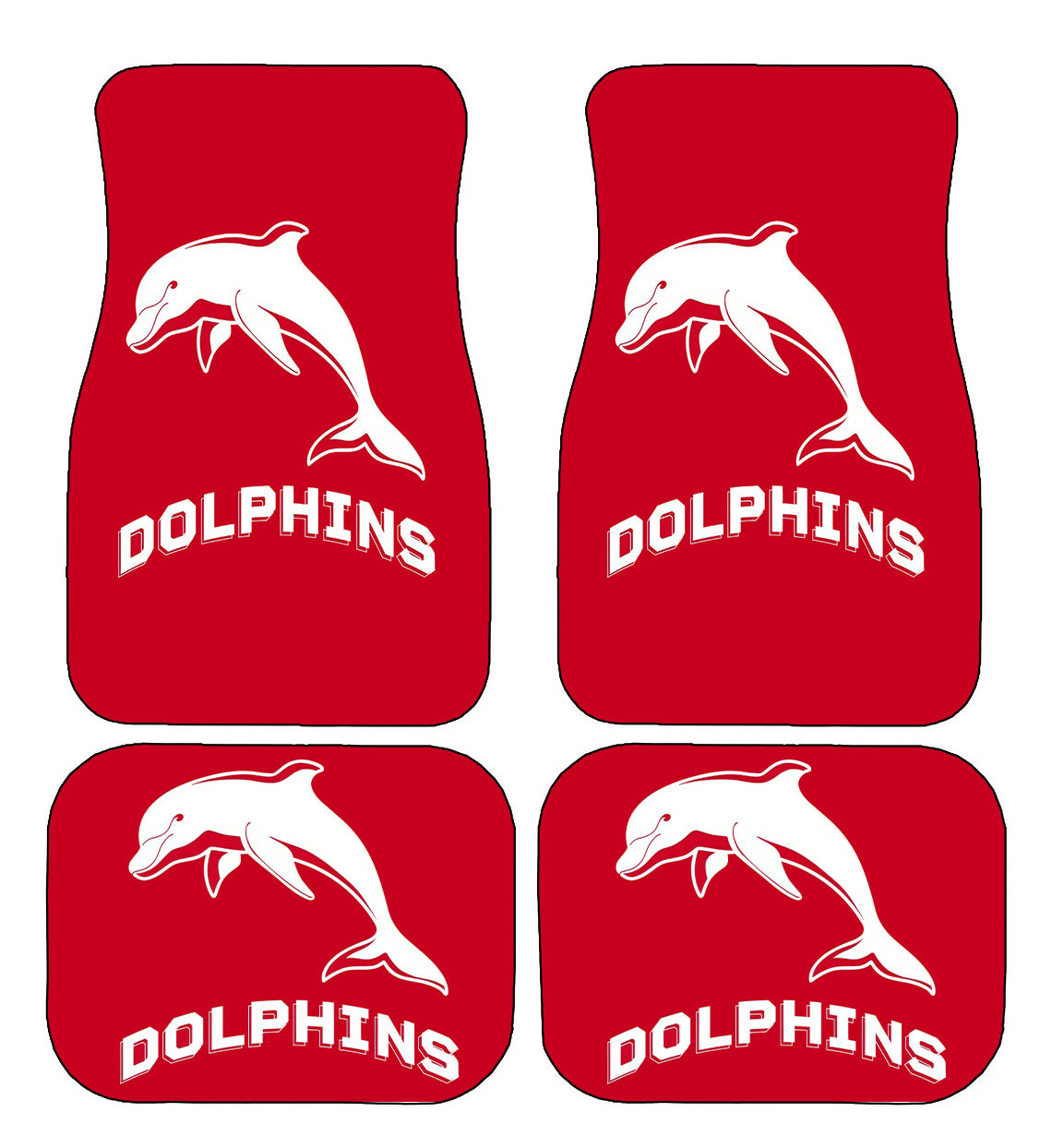 Dolphins NRL Car Floor Mats
