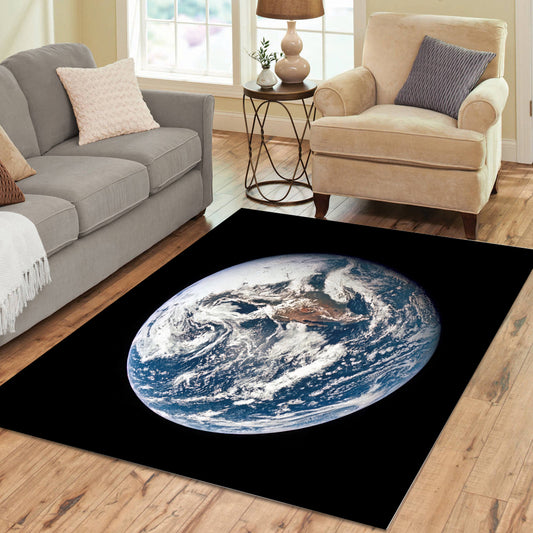 Earth From Space Rectangle Rug
