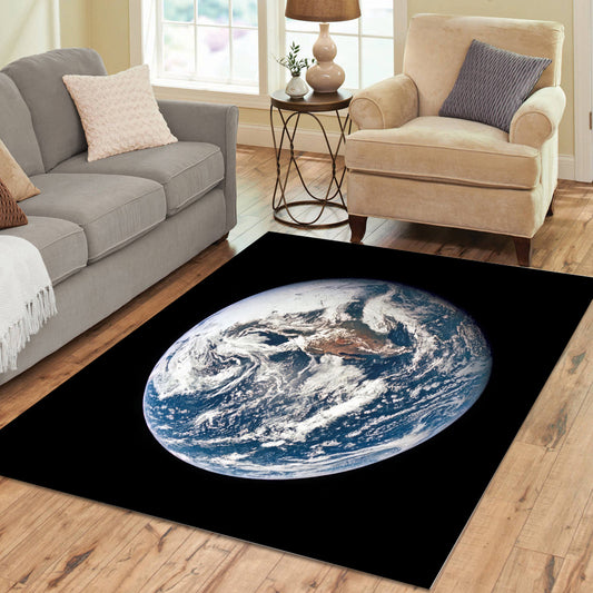 Earth From Space Rectangle Rug