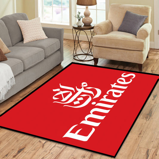 Emirates Logo Rectangle Rug