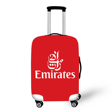 Emirates Airlines Red Luggage / Suitcase Covers