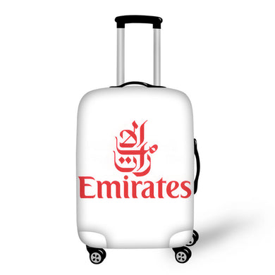 Emirates Airlines White Luggage / Suitcase Covers