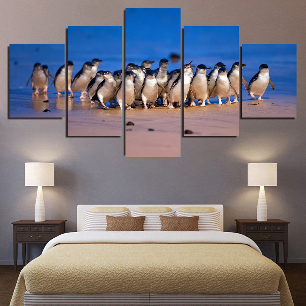 Fairy Penguins Canvas Print