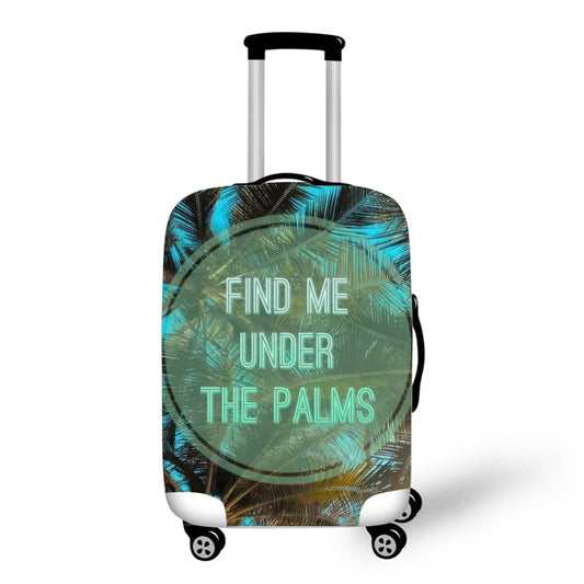 Find Me Under the Palms Luggage / Suitcase Covers