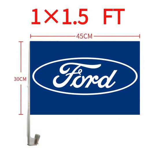 Ford Car Window Flag