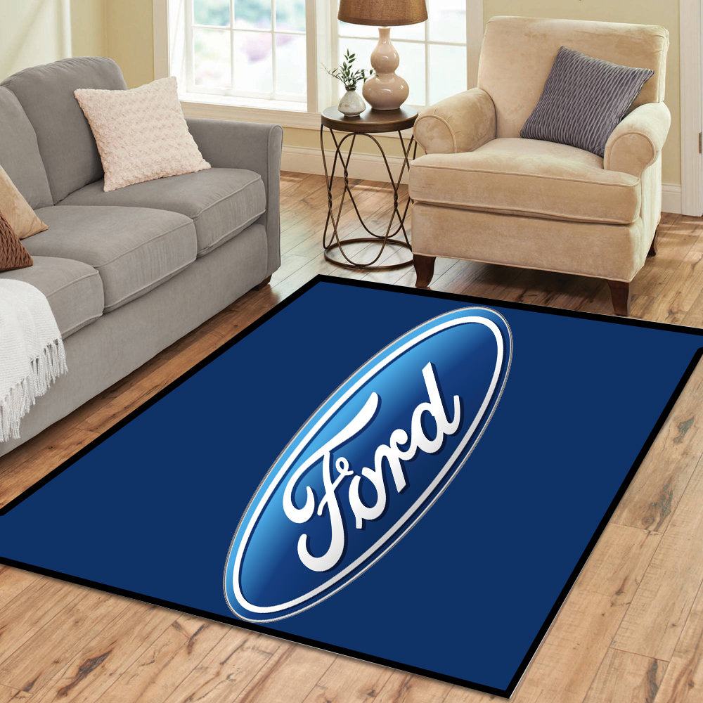 Ford Supercars Racing Rectangle Rug