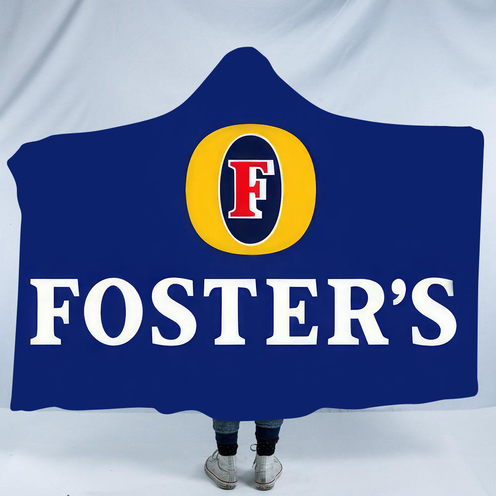 Foster`s Beer Hooded Blanket
