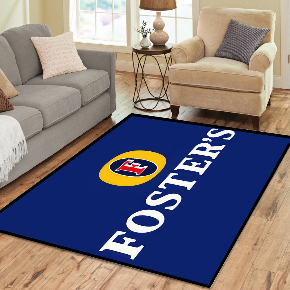 Foster Beer Rug Foster`s Beer Rectangle Rug