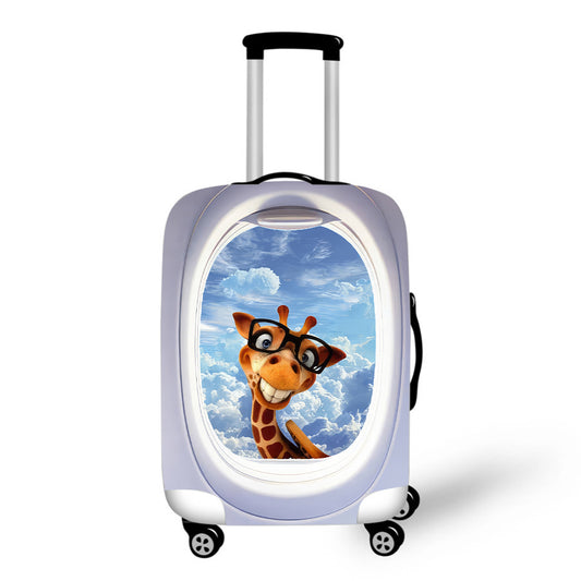 Funny Giraffe 2 Luggage / Suitcase Covers