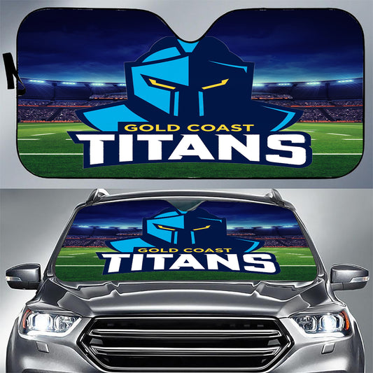 Gold Coast Titans Windscreen Sunshade For Cars & Trucks
