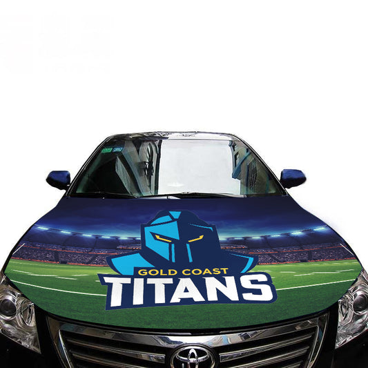 Gold Coast Titans NRL Rugby League Bonnet Logo For Cars & 4Wd`s