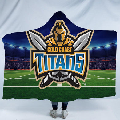 Gold Coast Titans Hooded Blanket