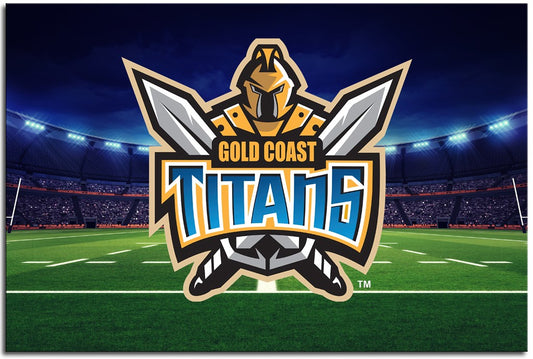 NRL Gold Coast Titans Rugby League Flag