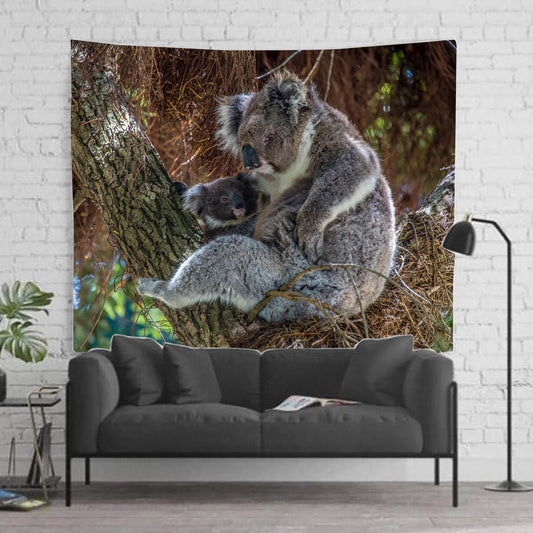 Koala and Joey Tapestry