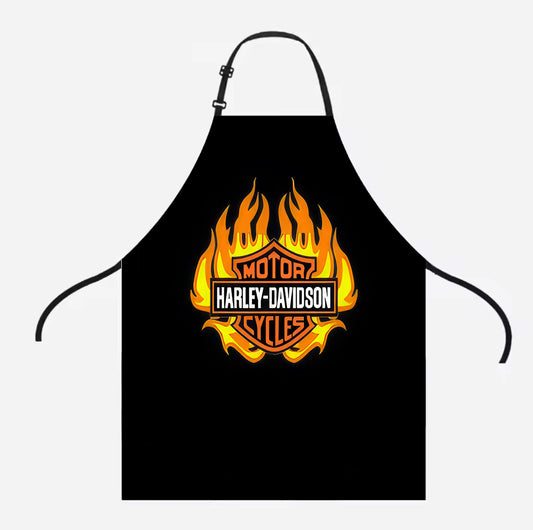 Harley Davidson Bbq & Kitchen Apron