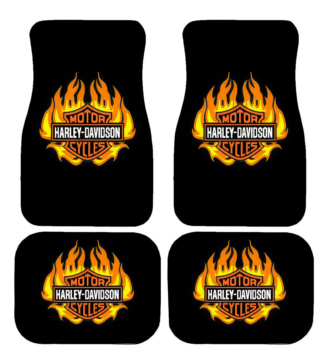 Harley Davidson Car Floor Mats