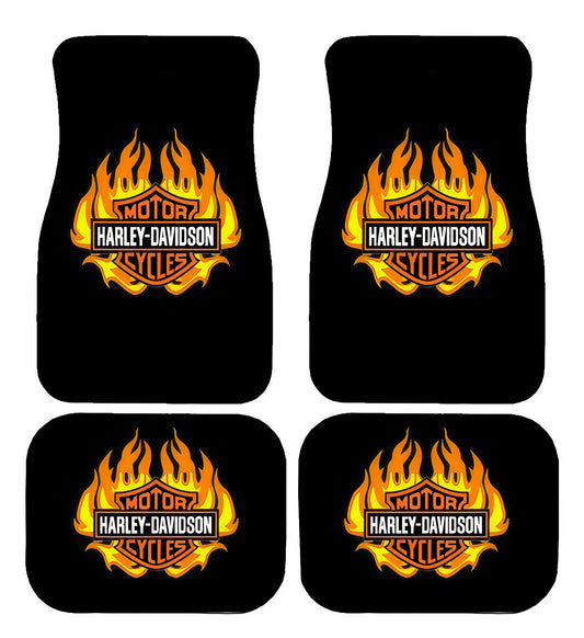 Harley Davidson Car Floor Mats