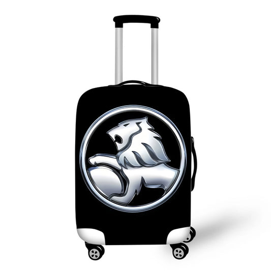 Holden Black and Silver Luggage / Suitcase Covers