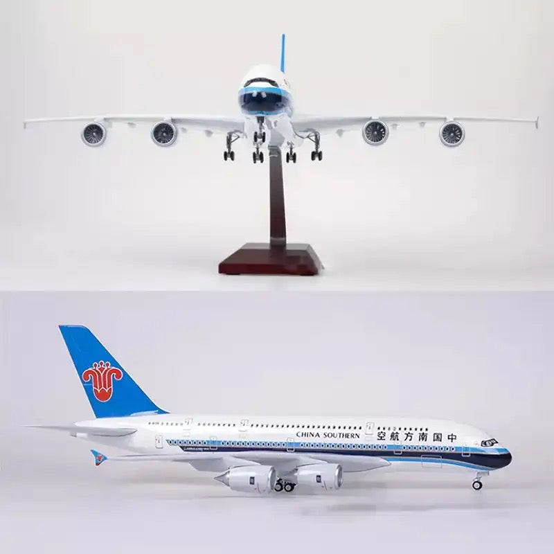 China Southern Airbus A380 47cm 1/160 LED & Non LED Model Plane