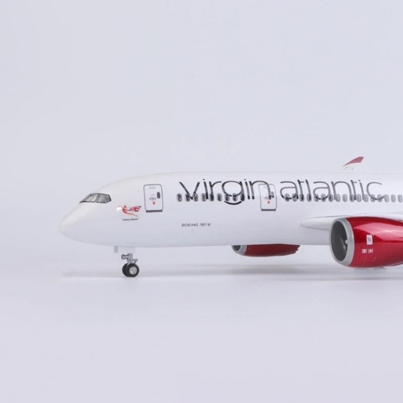 Virgin Atlantic Boeing 787 47cm 1/160 LED & Non LED Model Plane