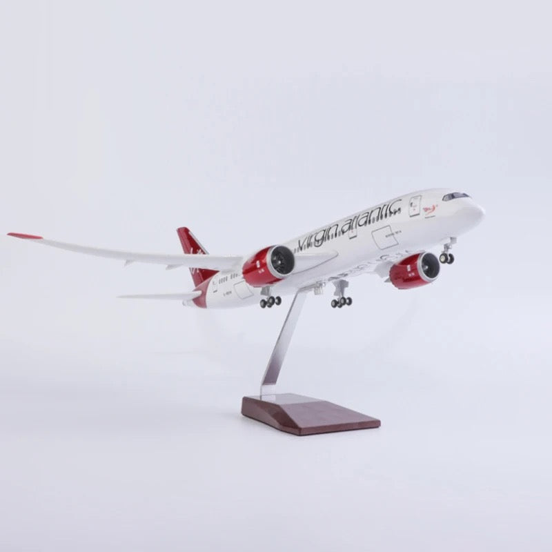Virgin Atlantic Boeing 787 47cm 1/160 LED & Non LED Model Plane