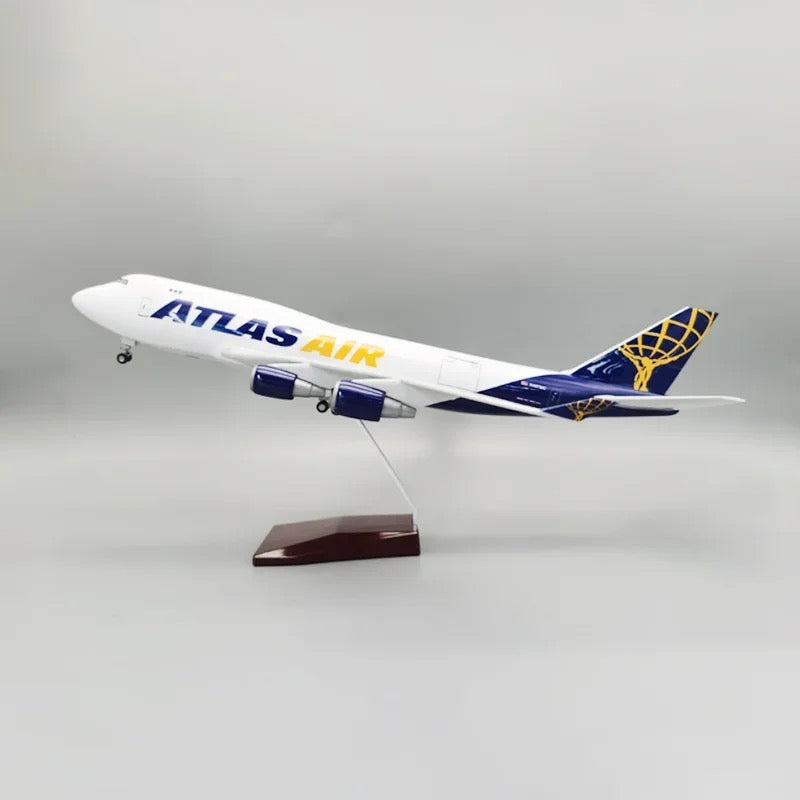 Atlas Air Boeing 747-400 Freighter 47cm 1/160 Non LED Model Plane